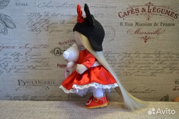 Интерьерная кукла ручной работы