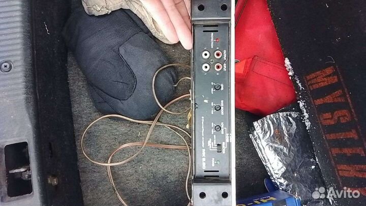 Сабвуфер и усилитель mystery