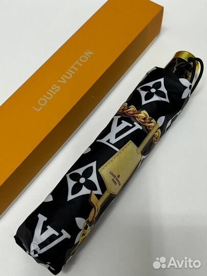 Новый женский зонт автомат Louis Vuittоn