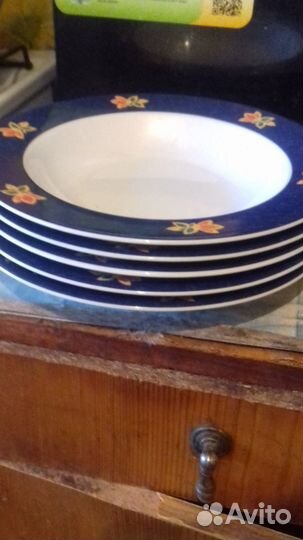 Тарелка длина 22 см,фимка чехословакия