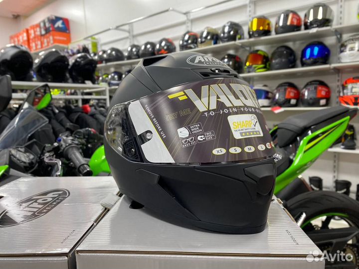 Шлем Airoh Valor Black Matt