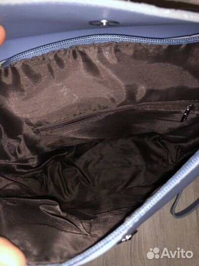 Рюкзак женский голубой