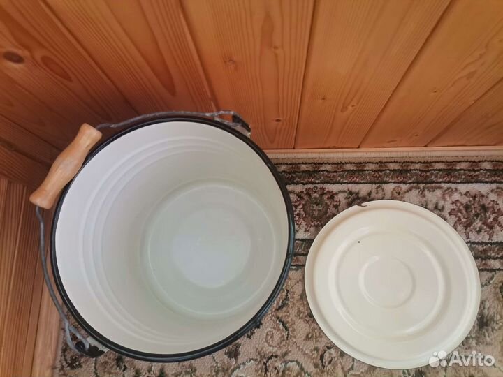 Ведро эмалированное 12л