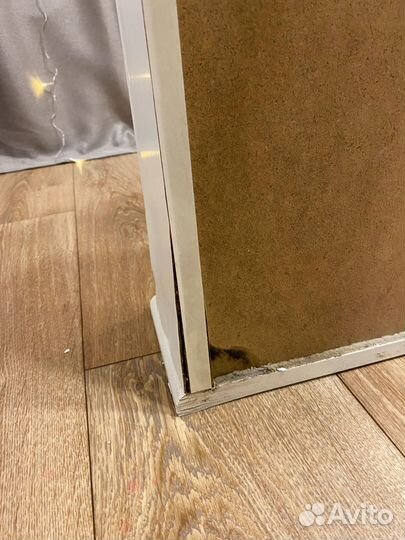 Полка в ванную с зеркалом бу