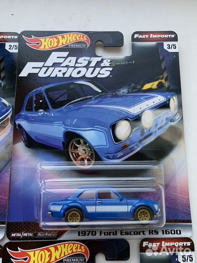 Hot Wheels Premium Fast and Furious