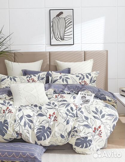 Комплект постельного белья сатин-хлопок