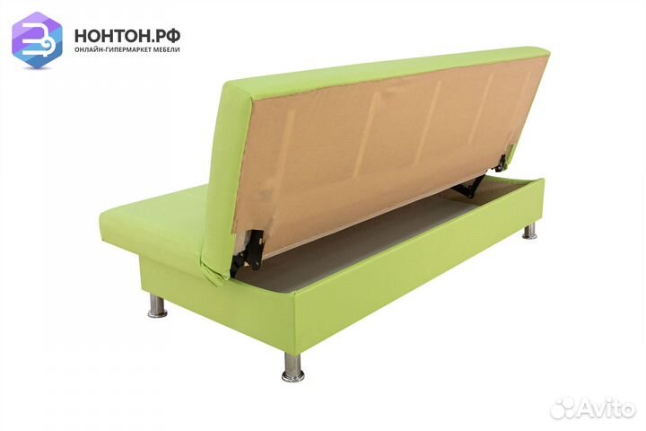 Диван клик-кляк Бомонд салатовый