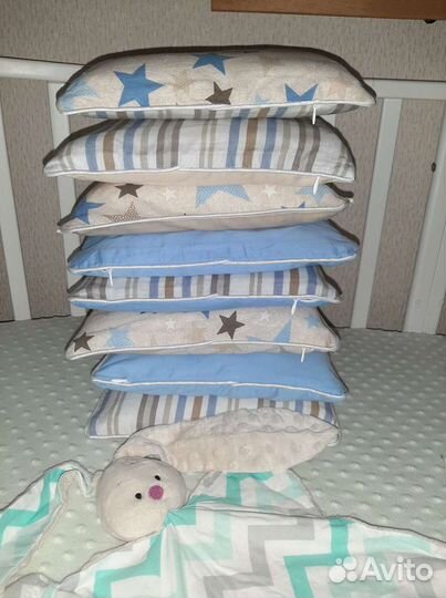 Бортики в кроватку