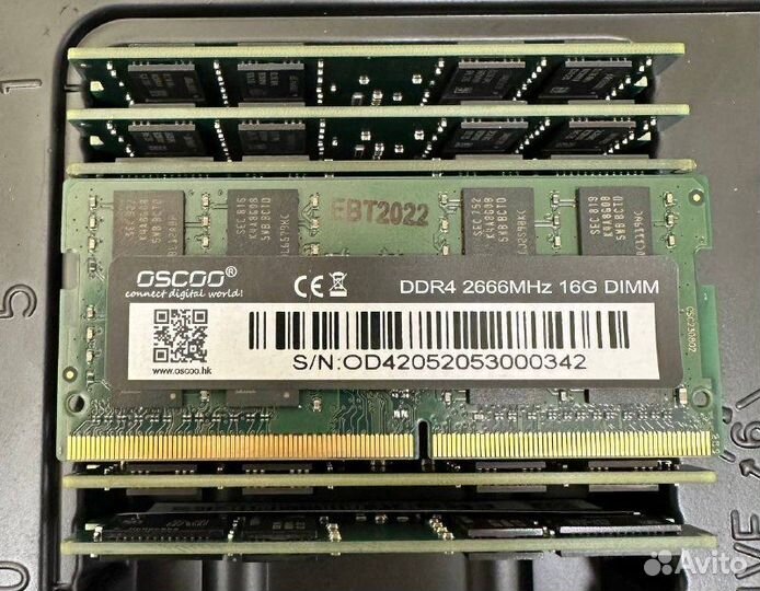 Оперативная память для ноутбука DDR4 16Gb So-Dimm