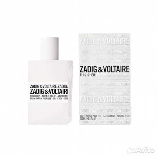 Парфюмерная вода zadig & voltaire This is Her