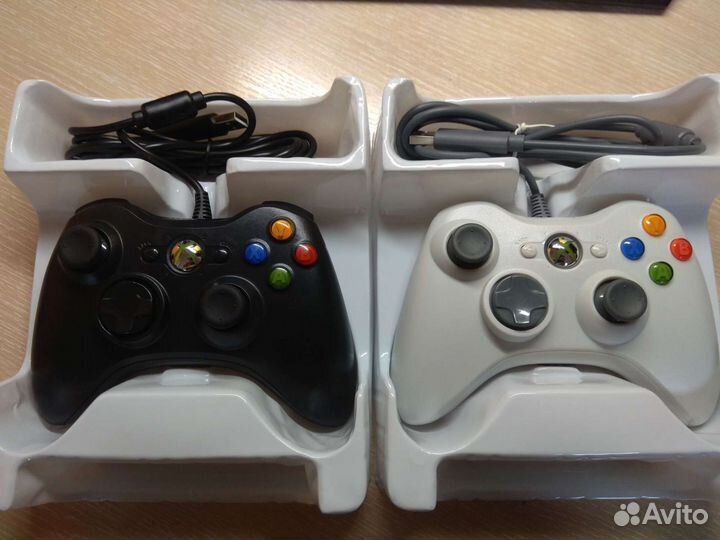 Новый xbox 360 джойстик проводной