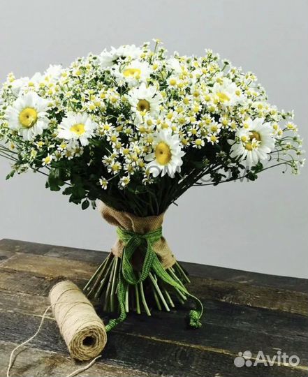 Букеты из ромашек