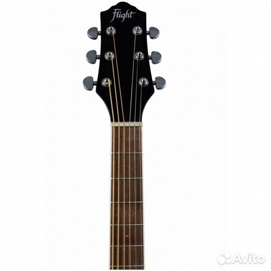 Электроакустическая гитара Flight AD-200 CEQ BK