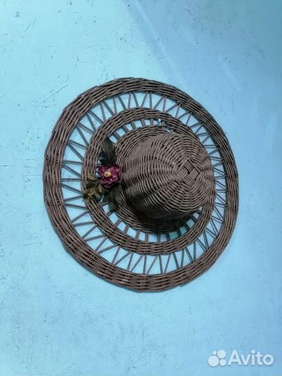 Панно настенное плетёное