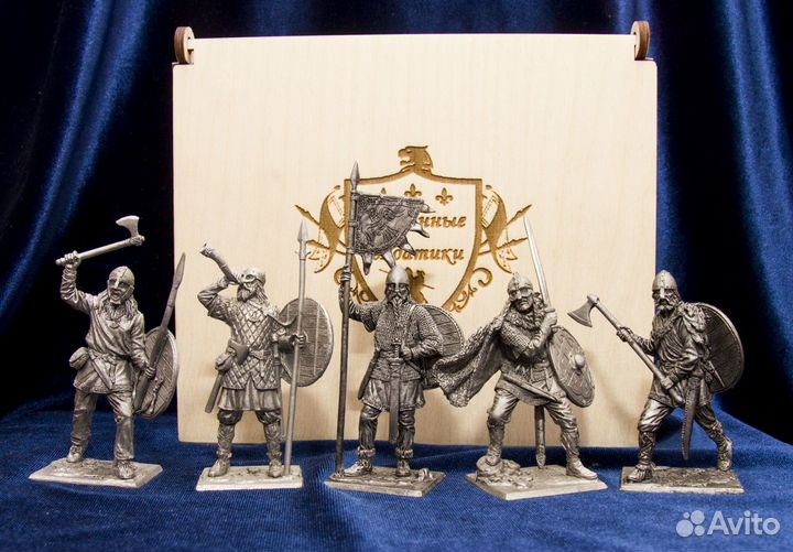 Оловянные солдатики / набор оловянных солдатиков