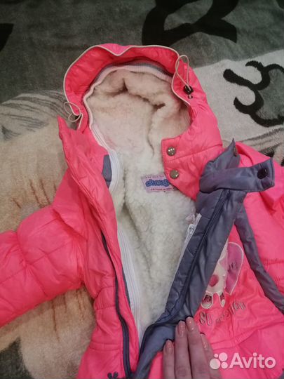 Зимний комбинезон для девочки