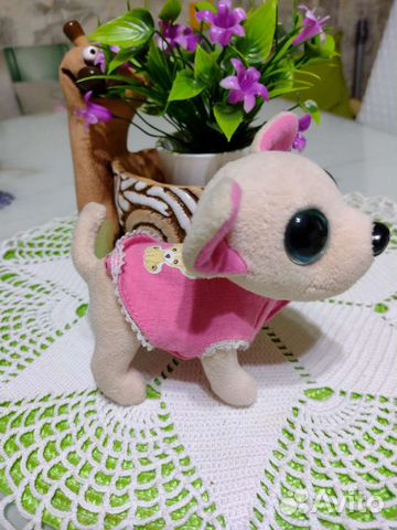 Мягкая игрушка собака 