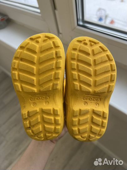 Резиновые сапоги crocs c7