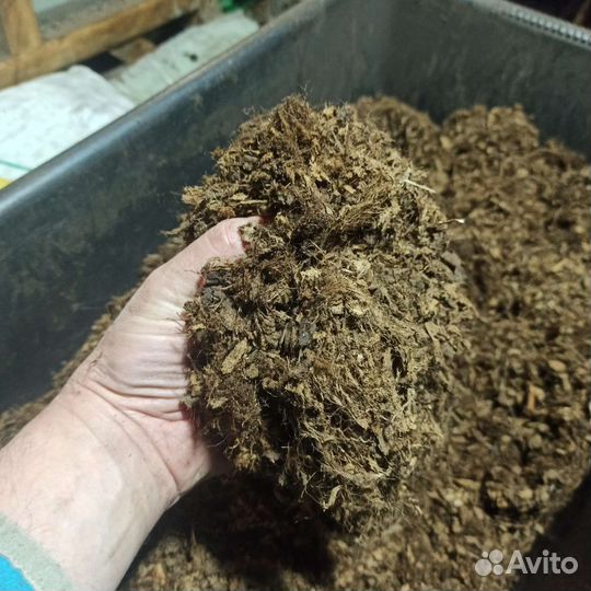 Торф крупной фракции