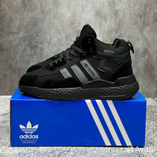 Мужские зимние кроссовки с мехом Adidas