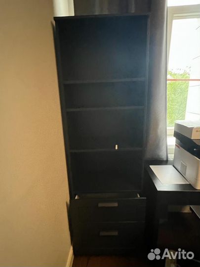 Стеллаж IKEA билли с ящиками