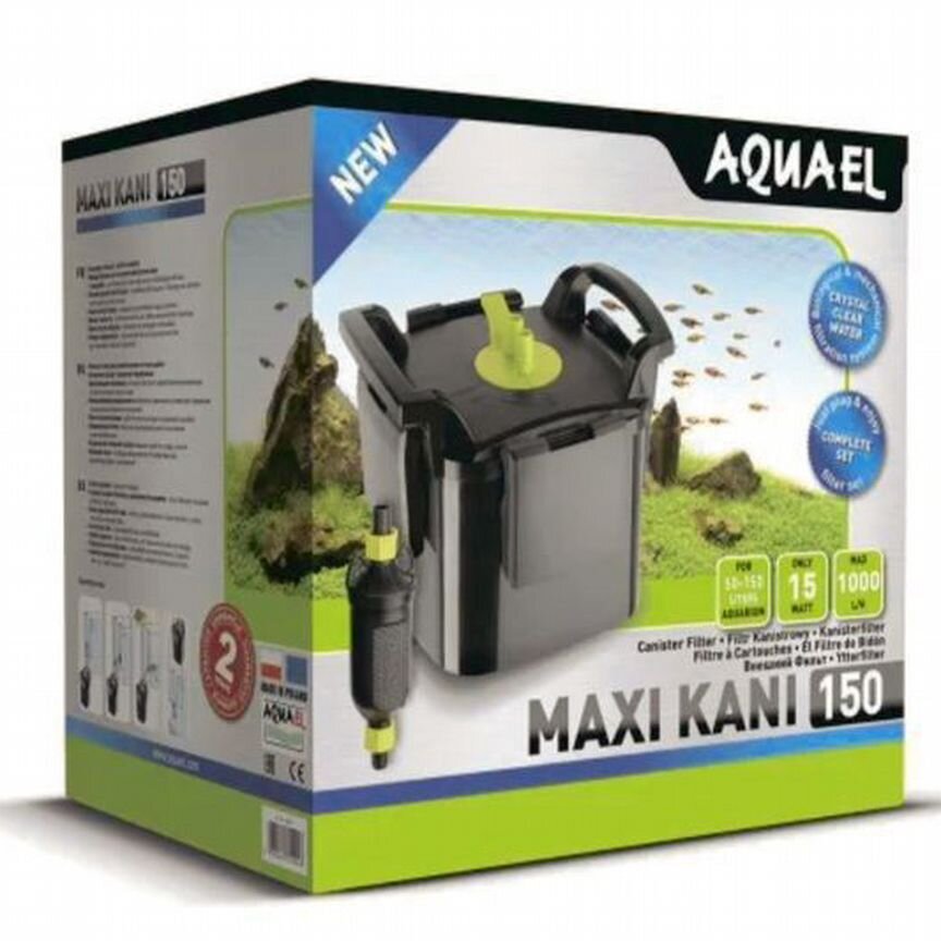 Фильтр для аквариума aquael Maxi Kani 150