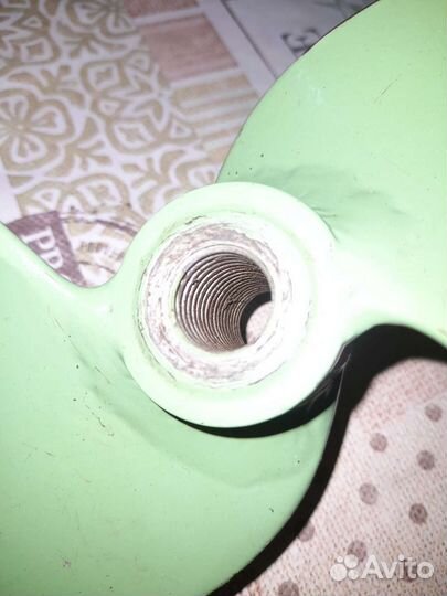 Винт болотоходный двух лопастной