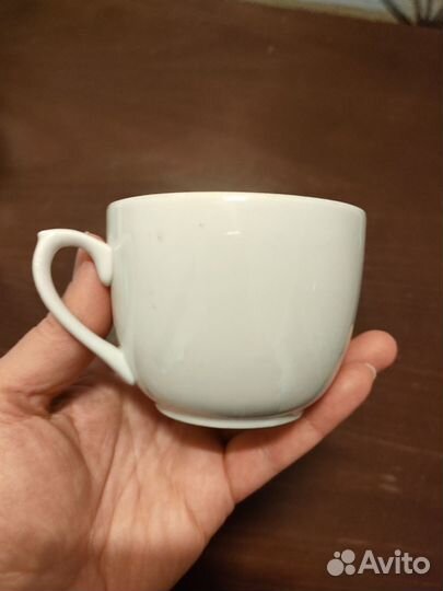 Чашка фарфоровая СССР