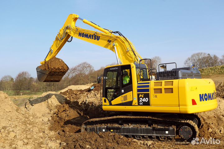 Разбираем Коматсу Komatsu экскаваторы