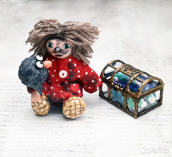 Игрушка ватная Домовёнок Кузя