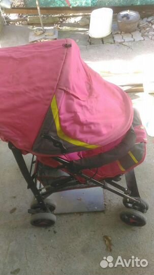 Прогулочная коляска трость бу