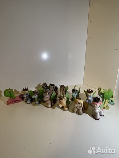 Поезд и лошадки my little pony и filly