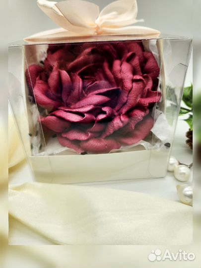 Зефирные цветы в коробочах