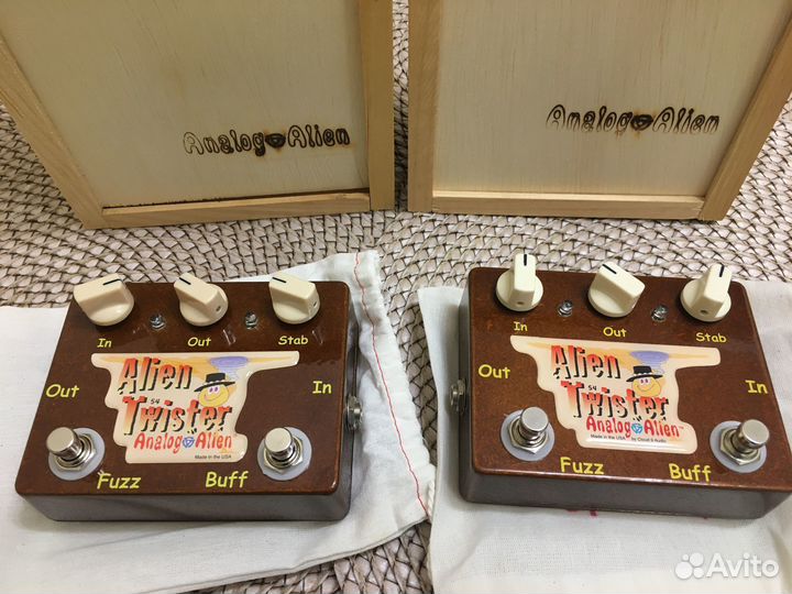 Гитарные педали эффектов, список внутри