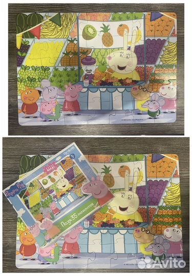 Пазлы Свинка пеппа