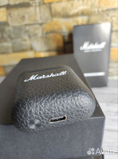 Беспроводные наушники Marshall Minor 3, черные EAC