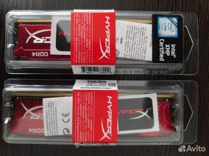 Оперативная память ddr4 16gb 3466 cl19 x2