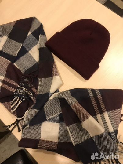 Комплект шапка и шарф