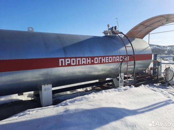 Газовая заправка АГЗС-М, Газовая бочка ппс