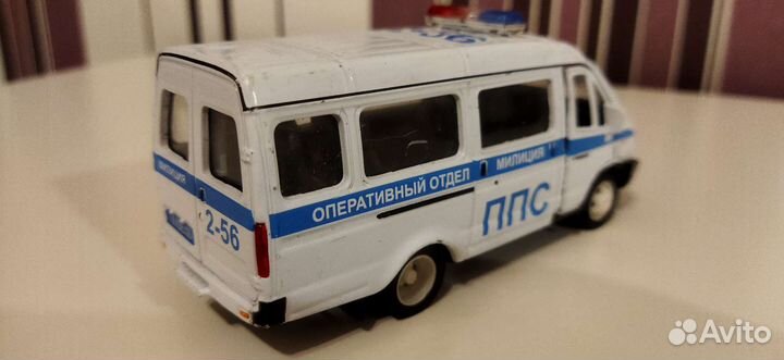 Модель автомобиля Газель Полиция