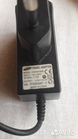 Travel adaptor SAMSUNG оригинал