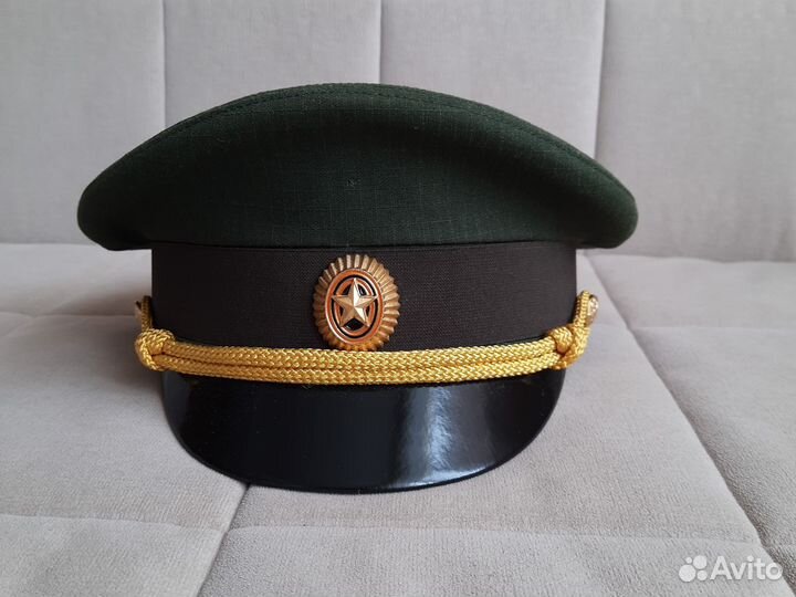 Фуражка офисная зеленая