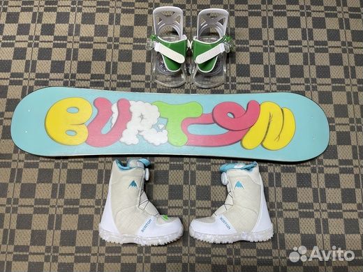 Сноуборд комплект Burton - 100 - XS - 29 - 31.5
