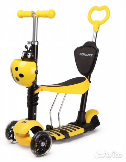 Самокат детский трехколесный