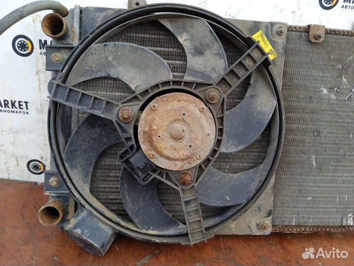 Вентилятор радиатора Лада Калина 2004 (б/у)