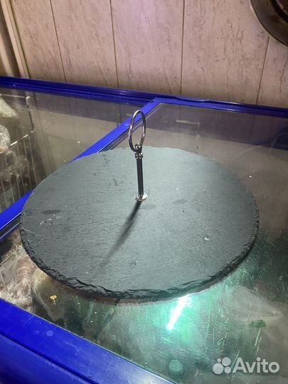 Менажница для закусок из сланца