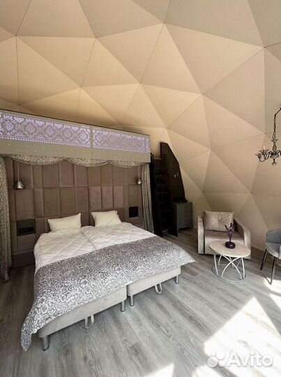 Сферический шатер, Глэмпинг диаметр 7м