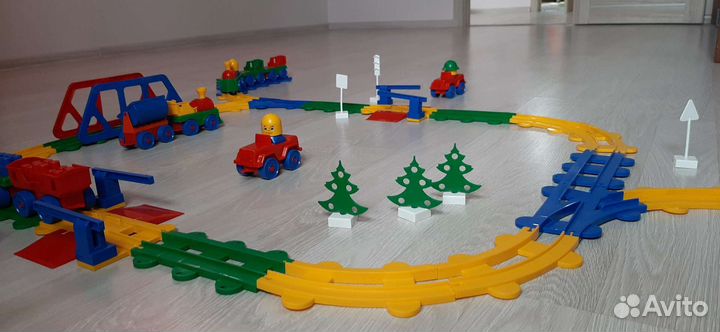 Lego duplo железная дорога