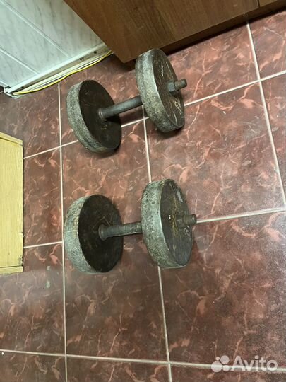 Гантели 18 кг
