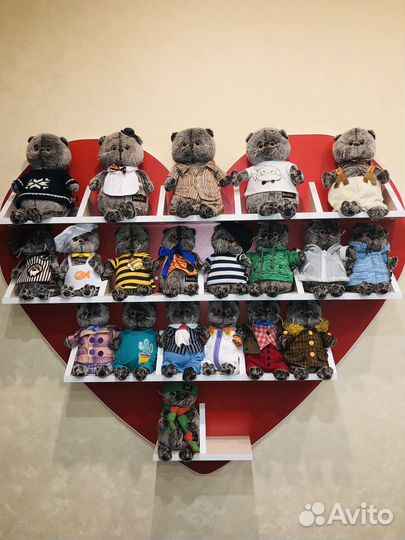 Игрушка кот Басик 19см